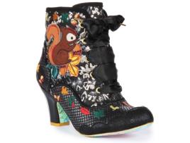 Sapatos de Mulher IRREGULAR CHOICE Pele Preto (39)