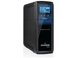 Display Lcd 2 Portas Usb Saída de Onda Senoidal 8 Tomadas 4 Proteções Contra Falha de Energia Ups Exa Plus 2100 Va Avr