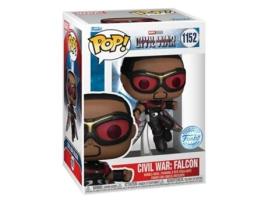 Figura Funko CAPTAIN AMERICA: Guerra Civil Falcão Us Build-A-Scene Pop! Vinil