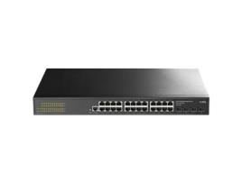 Switch CUDY GS2024S2 (Preto - RJ45 x 24)