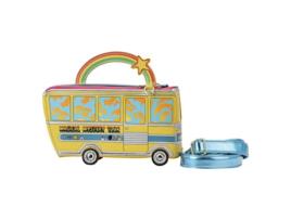 Mala de Mulher THE BEATLES Loungefly Magical Mystery Tour Bus Multicor