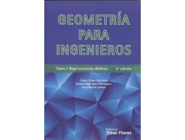 Livro Geometria Para Ingenieros. T.I. Representacion Diedrica de C. Cobos Gutierrez, A Rodriguez Dominguez (Espanhol)