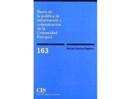Livro Cis,163 Bases Politica Informacion de Sin Autor (Espanhol)