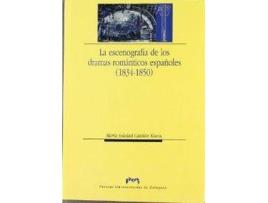 Livro Escenografia Dramas Romanticos de Mª Soledad Catalan (Espanhol)
