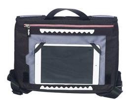 Lazerbuilt Panda 27.9 Cm 11' Mochila Preto Branco