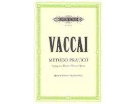 Livro PRACTICAL METHOD MEDIUM VOICE PIANO de N VACCAI (Italiano)