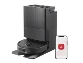 Robô Aspirador ROBOROCK Qrevo Pro com Sistema de Limpeza de Bordas Flexiarm Potência de Sucção de 7 000 Pa Preto