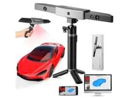 REVOPOINT Range Scanner 3D Precisão de 0 1 Mm Velocidade de Digitalização de 18 Fps Área de Digitalização 360 Mm X 650 Mm para Objetos Grandes