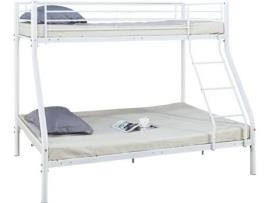 Cama Beliche HABITAT & JARDIN Leo (Compatível com Colchão: 200x145x160 cm)