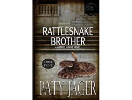 Livro Rattlesnake Brother Large Print Gabriel Hawke Novel de Paty Jager (Inglês)