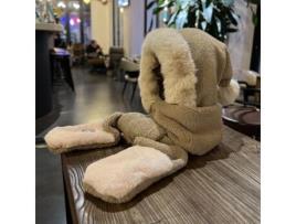 Conjunto Gorro + Cachecol + Luvas WAX Macio e Fofinho