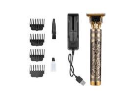 Máquina HHZ para Cabelo Recarregavél Dourado