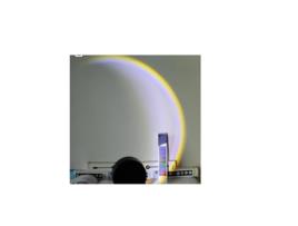 Sunset Lights Sunset Lights Rainbow 7-Colour Projection Lights Netflix Creative Usb Live Background Ambient Lights XIMU