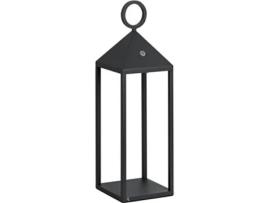 Lanterna Moderna Led Pic Nic 2.2W Ip54 Recarregável e Regulável H. 47Cm Antracite ROSSINI ILLUMINAZIONE