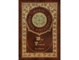Livro War and Peace de Leo Tolstoy (Inglês - Capa Dura)