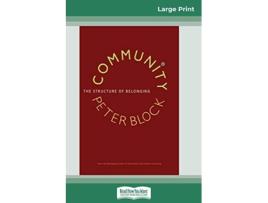 Livro Community de Peter Block (Inglês)