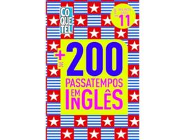 Livro Coquetel Mais De 200 Passatempos Em Inglês Ed 11 de EDITORA COQUETEL (Português)