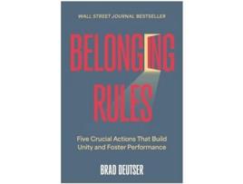 Livro Belonging Rules de Brad Deutser (Inglês - Capa Dura)