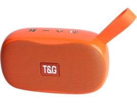 Coluna Bluetooth RITTEREC TG173 (Laranja - Alcance: até 10 m)