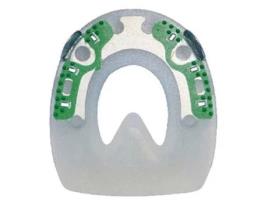 Abas Traseiras Ferradura Extra Clipped 2 Prateado 138 Mmduplo