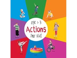 Livro Actions for Kids age 13 Engage Early Readers Childrens Learning Books with FREE EBOOK de Dayna Martin (Inglês)