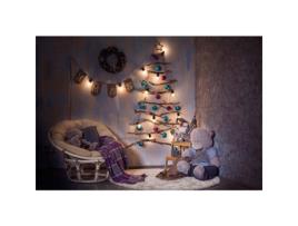 Fundo Fotográfico ECZJNT Árvore de Natal Bokeh Cinzento 150X220Cm Lighting Urso