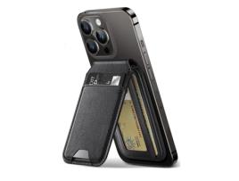 Carteira THE CASES MARKET para Cartões com MagSafe (Preto)