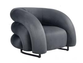 Poltrona de Design em Veludo Karlovy IBERA HOME