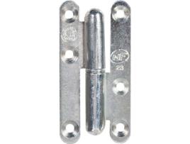 Dobradiça Direita com Extremidades Arredondadas Loutre Sedan Torbel 110X55 Mm Esquerda J530330 TORBEL INDUSTRIE