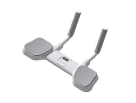Casa multifuncional suporte plano treinador push-up placa abdominal peito muscular equilíbrio auxílio exercício suporte luar branco XLT