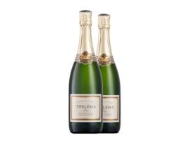 Espumante THELEMA MOUNTAIN Methode Cap Classique Brut Stellenbosch (0.75 L - 2 Unidades)