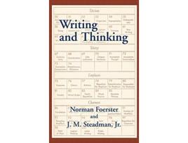 Livro Writing and Thinking A Handbook of Composition and Revision de Norman Foerster e John M Jr Steadman (Inglês - Capa Dura)