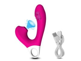 Vibrador Poderoso Vibrador Para Mulheres 15 Modos De Vibração Dildo Gspot Clitóris Otário Estimulador A Vácuo Brinquedos Sexuais ECENLEN