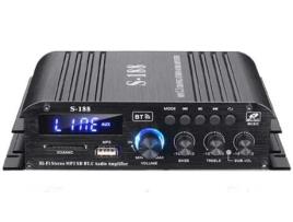 Amplificador 2.1 2X 40W + Subwoofer 1X 80W 12V / 220V