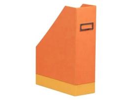 RHODIA 318934C Porta-revistas Imitação de Couro Laranja