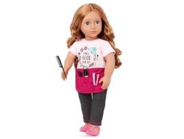 Boneca Nossa Geração Bd31335Z Nossa Geração Boneca Cabeleireira Sabrina OUR GENERATIOIN
