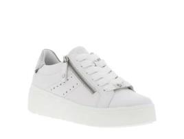 Sapatilhas de Mulher RIEKER Pele Branco (39)