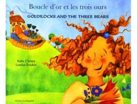 Livro Mantra Lingua Goldilocks and The Three Bears French and English French Edition de Kate Clynes (Inglês)