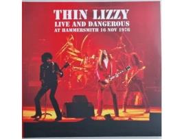 Thin Lizzy Live And Dangerous At Hammersmith 16 Nov 1976 2Lp Vinil 180 Gramas Capa Dupla Edição Limitada Rsd 2024