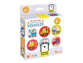 Jogo Educativo BANANA PANDA Jogo de Memória On The Go Vehicles (Idade Mínima Recomendada: 2 anos)