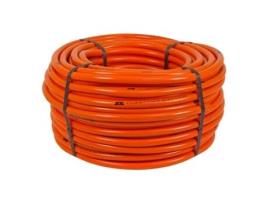 Tubo butano naranja 9 mm x 15 mm x 60 metros rollo