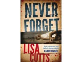 Livro never forget de lisa cutts (inglês)