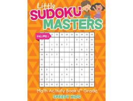Livro Little Sudoku Masters Math Activity Book 4th Grade Volume 1 de Speedy Kids (Inglês)