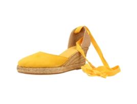 Sapatos de Mulher CLARA DURAN Tecido Amarelo (38)