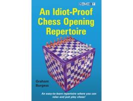 Livro an idiot-proof chess opening repertoire de graham burgess (inglês)