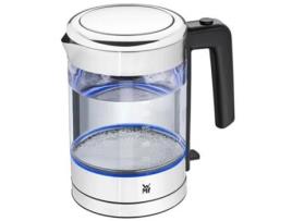 Chaleira Sem Fio 1L 1900W Aço Inoxidável/Vidro 0413190011 WMF