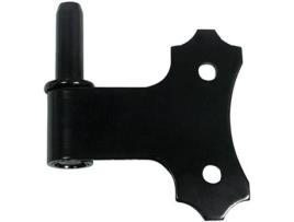 Dobradiça Painel de Aço Eixo Removível D 14 Longo 180Mm Preto Cataforese TORBEL INDUSTRIE