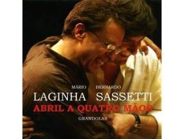 Vinil Mário Laginha ? Bernardo Sassetti Abril a Quatro Mãos Grândolas