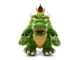 Brinquedo LANDAI de Peluche Bowser 12 Verde Bowser King Boneca de Peluche Macio Coleção de Anime
