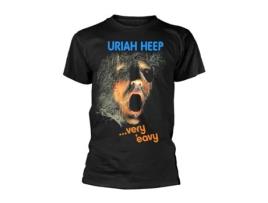 T-shirt URIAH HEEP (Xl - Preto)